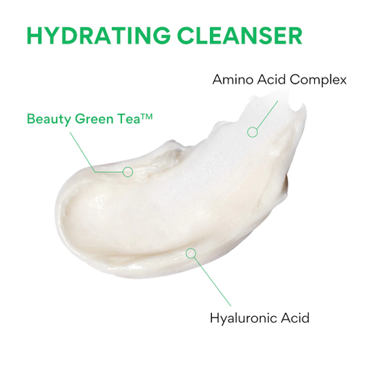 「Innisfree」 Green Tea Hydrating Amino Acid Cleansing Foam 150ml