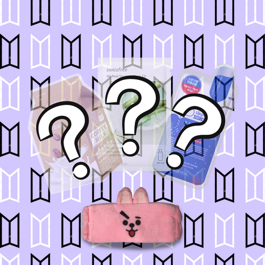 BTS BT21 [방탄소년단] Sheet Mask & Headband Set