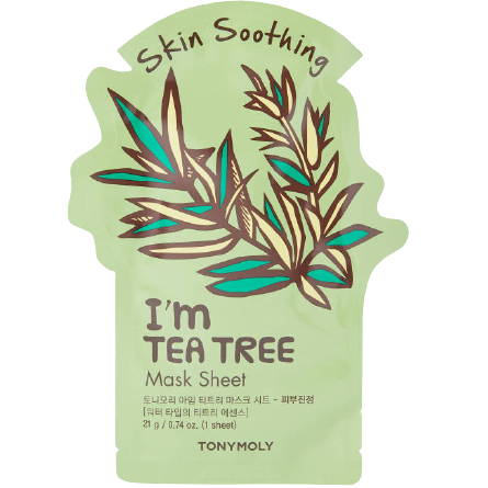 「TONYMOLY」 I'm Tea Tree Mask Sheet - Skin Soothing