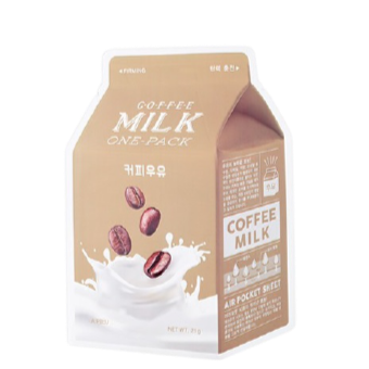 「A'PIEU」 Milk One Pack Sheet Mask - Coffee Milk