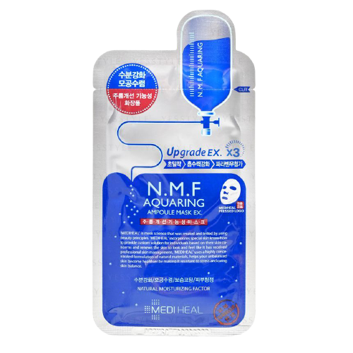 「MEDIHEAL」 N.M.F Aquaring Ampoule Mask EX. Sheet Mask